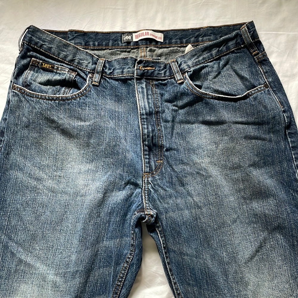 mens Lee Regular Straight Leg